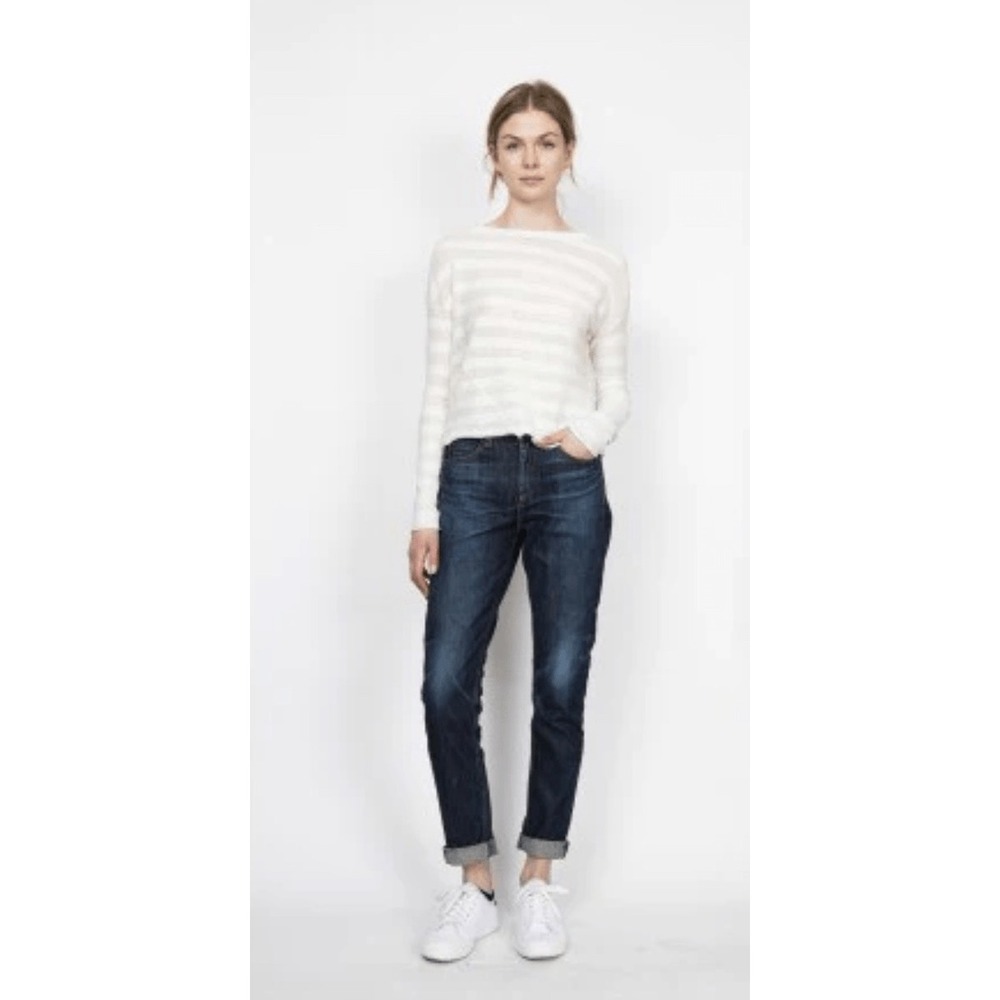 Rag & Bone Dre Slim Boyfriend Jeans Snoqualmie Dark Wash Womens 26‎